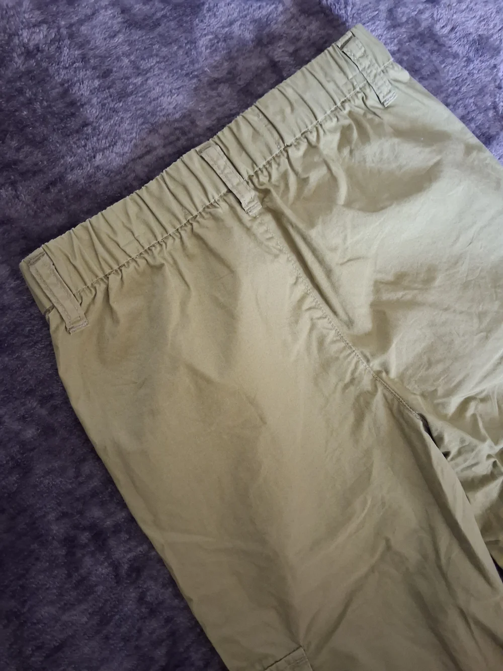 Old Navy Olive Green Wide Leg Cargo Pants Girls Size: S 6-7